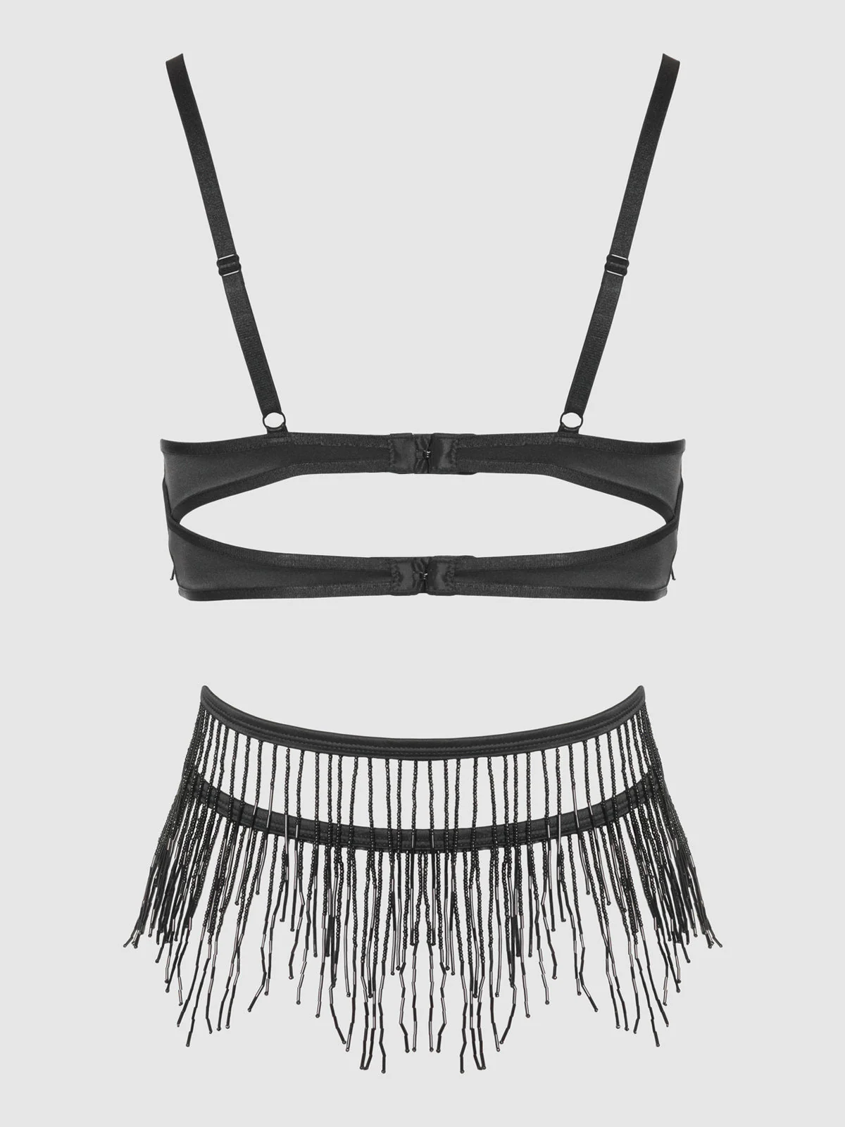 Lune Beaded Longline Bra - Image 6