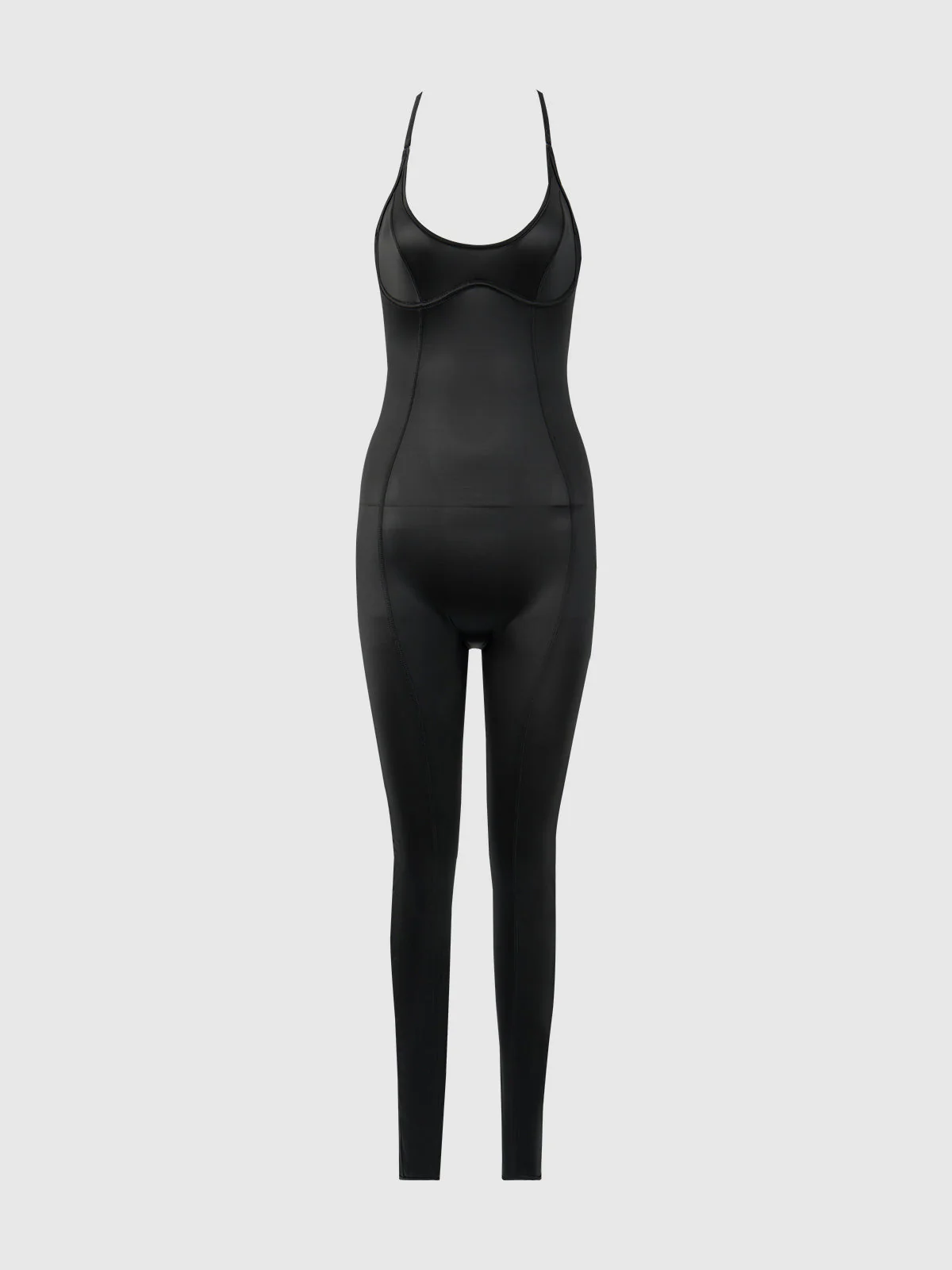Neev Oil Slick Twist Halter Catsuit - Image 8