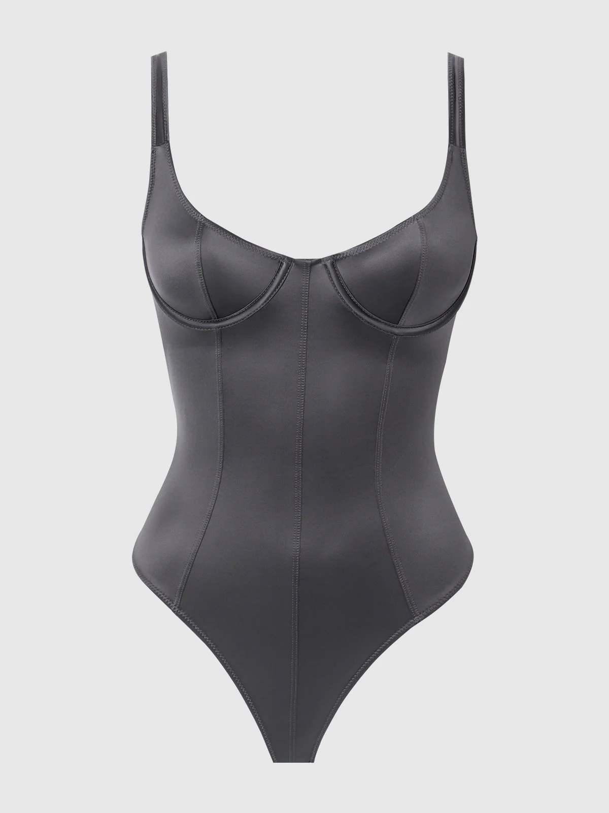 Neev Oil Slick Underwire & Seamed Bodysuit - Image 8