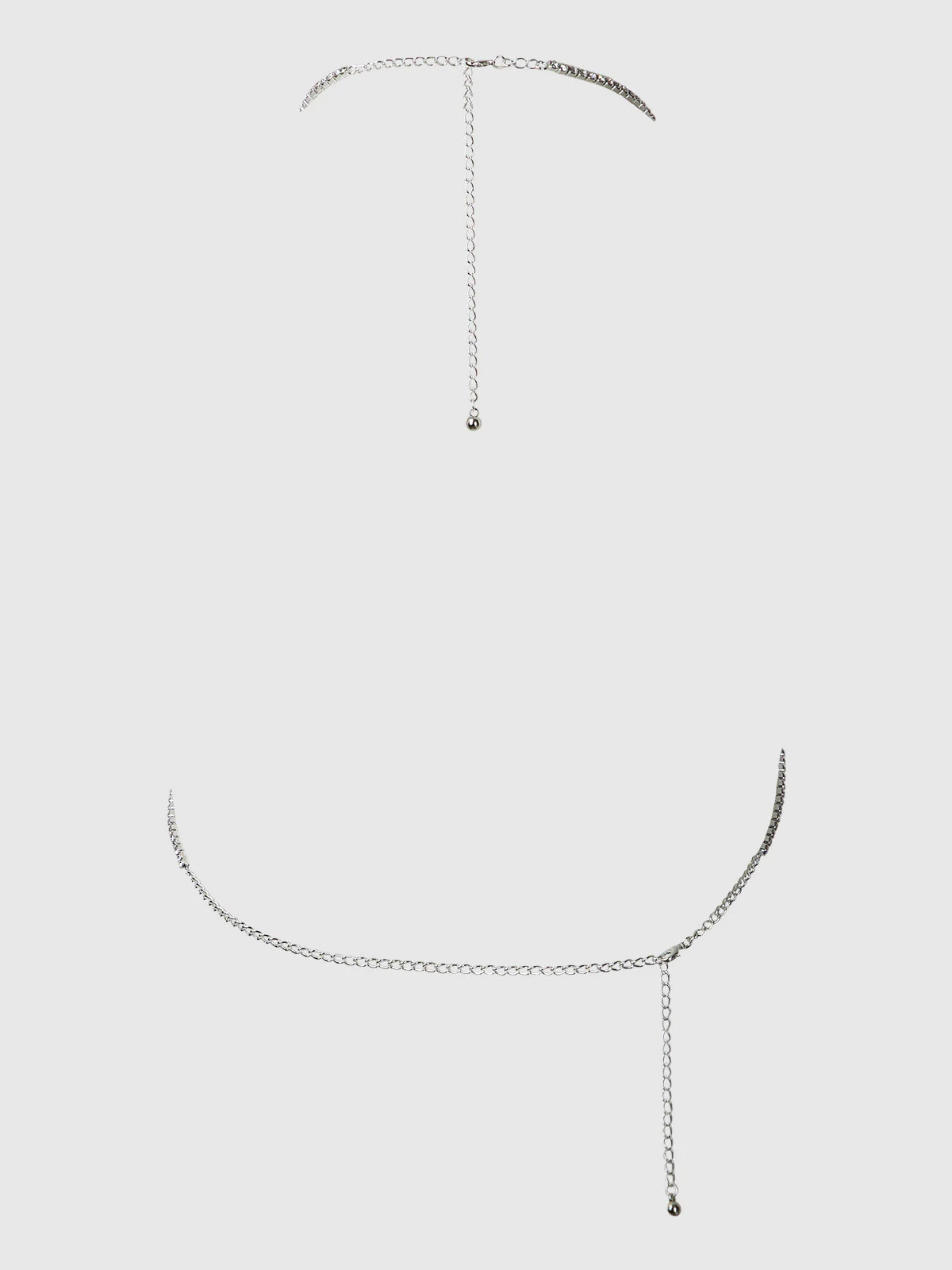 Ziggy Rhinestone Swirl Knot Bralette - Image 5