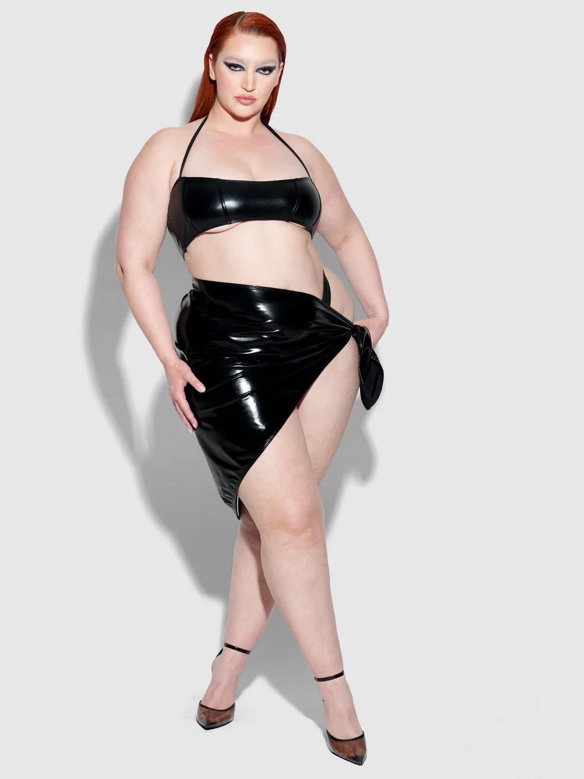 Onyx Wrap Sarong Coverup - Image 5