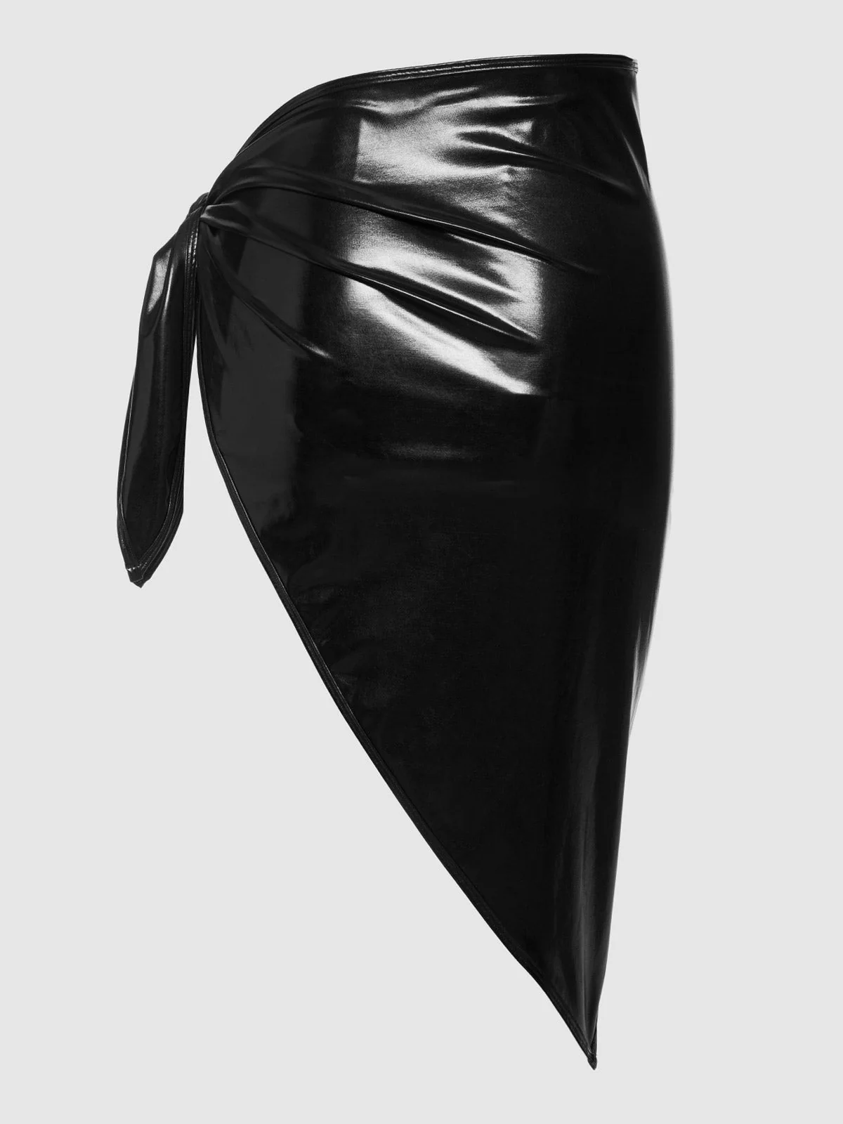 Onyx Wrap Sarong Coverup - Image 7